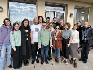 Young poets at the Wolkrova Polianka competition seminar